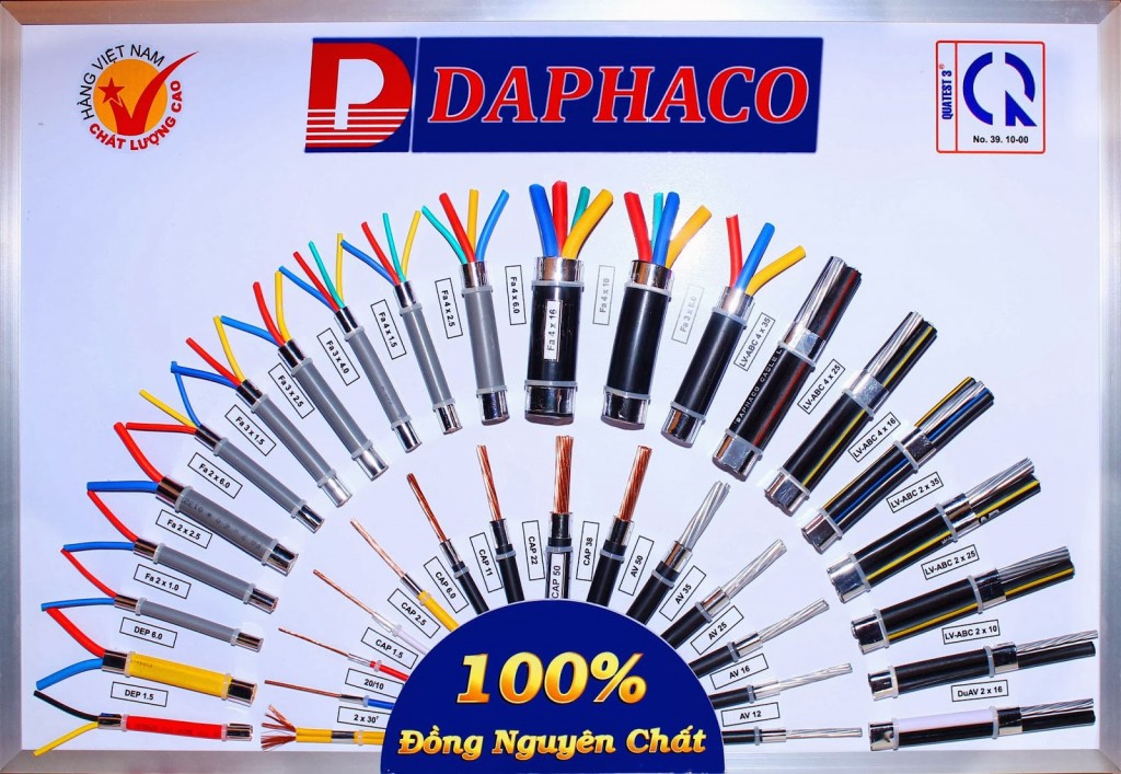 Dây điện mềm Daphaco